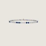 Confetti Sapphire Tennis Bracelet