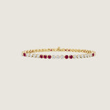 Confetti Ruby Tennis Bracelet