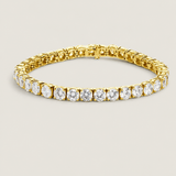 Round Tennis Bracelet (17 TCW)