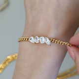 The Mosaic Diamond Chain Bracelet | Modern Diamond