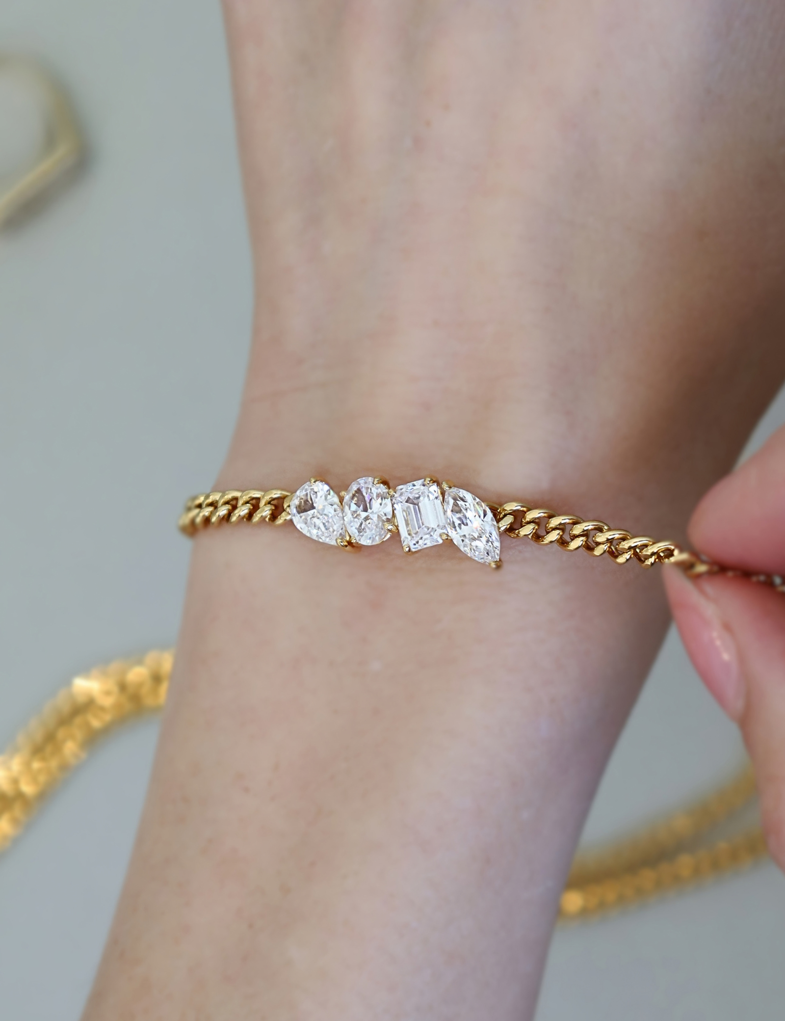 The Mosaic Chain Bracelet