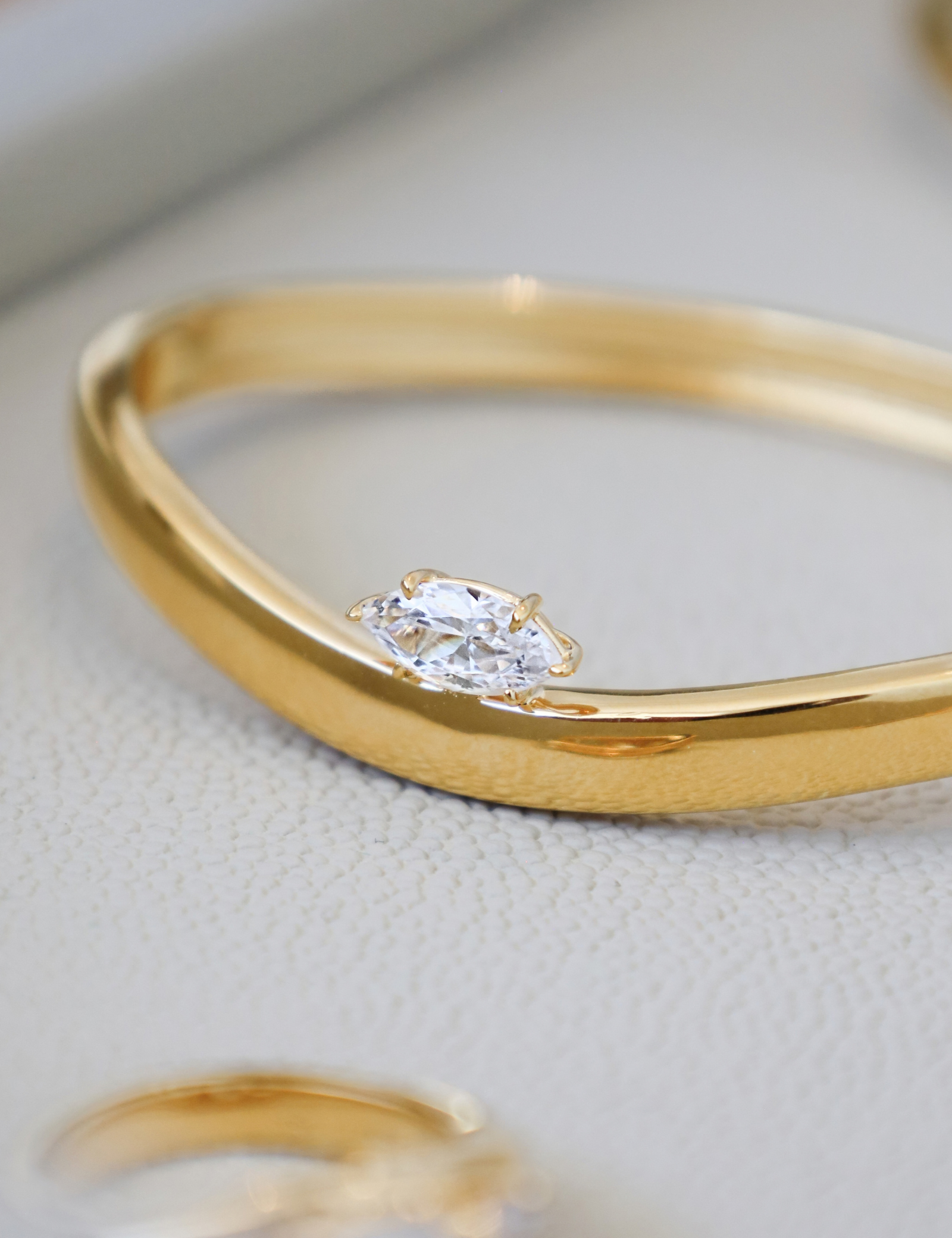 The Embrace Marquise Bangle