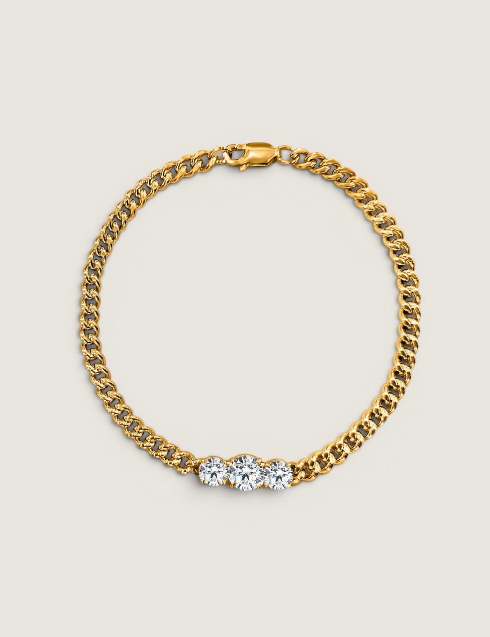 Trilogy Chain Bracelet