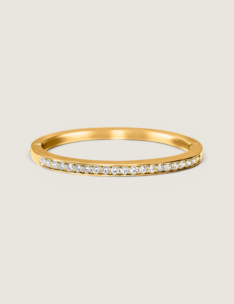 Signature Sparkle Hinge Bangle