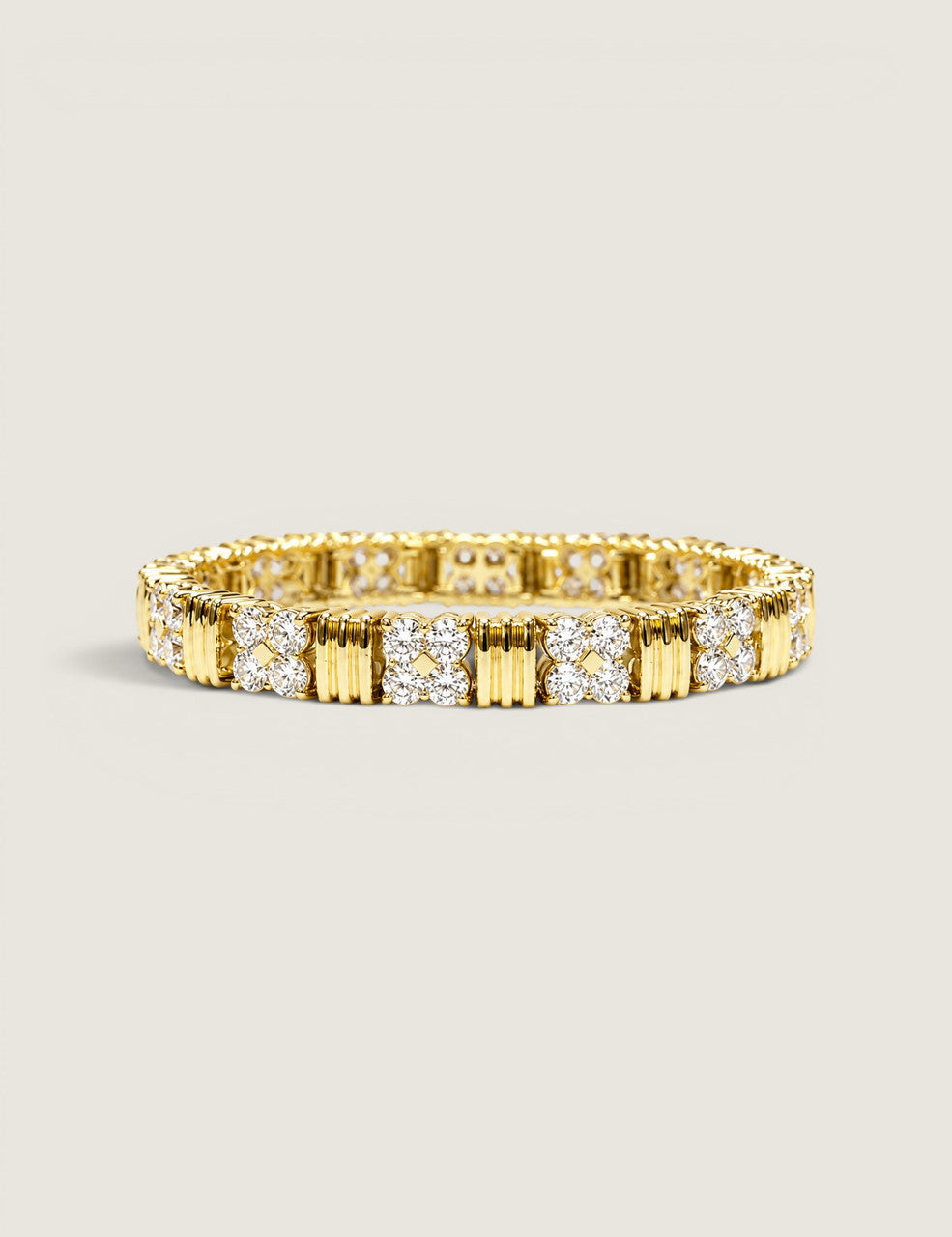 Rosette Link Bracelet
