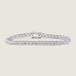 Round Tennis Bracelet (10 TCW) - Fantasia by DeSerio