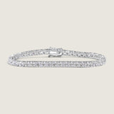 Round Tennis Bracelet (10 TCW) - Fantasia by DeSerio