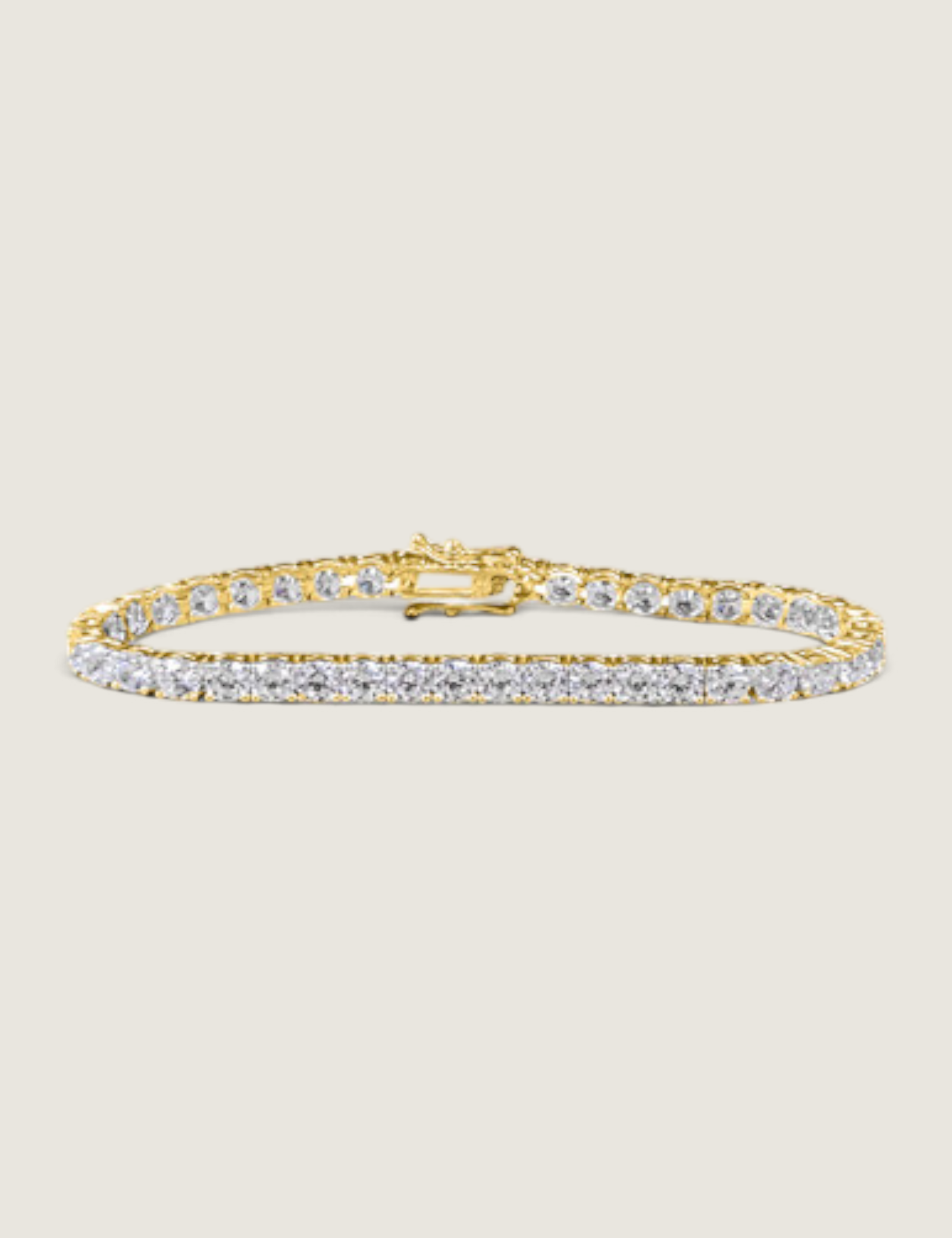 Round Tennis Bracelet (10 TCW) - Fantasia by DeSerio