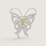 Open Butterfly Brooch (5.5 TCW)