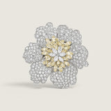 The Captivating Cosmos Flower Brooch