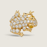 SMALL FROG BROOCH
