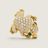BROOCH FROG