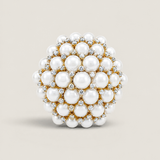 PEARL CLUSTER BROOCH