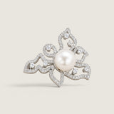 Pearl Flower Brooch