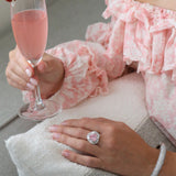 Pink Heart Ballet Ring