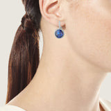 Sapphire Solitaire & Pave Drop Earrings (14.75 TCW)