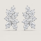 Pear Cluster Earrings (11 TCW)