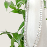 NECKLACE NECK OF GRAD OVALS - N101/CZ