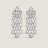 CHANDELIER EARRING - EF1092SM/CZ