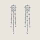 CHANDELIER DROP EARRING - EF1104/CZ