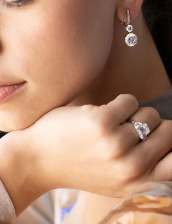 DOUBLE ROUND ON PAVE TOP - EF1132/CZ