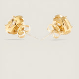 Pave Studs with Vermeil (3 TCW)
