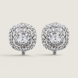 Signature Floating Halo Earrings (2.2 TCW)