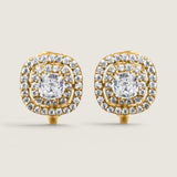 Signature Floating Halo Earrings (2.2 TCW)