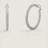 Inside-Outside Hoop Earrings (14.4 TCW)