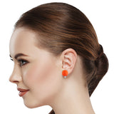 14MM CABACHON CORAL - EF1440/COR/CZ