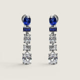 Crescendo Sapphire Drop Earrings