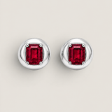 The Meridian Stud Ruby Earrings