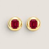 The Meridian Stud Ruby Earrings