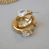 The Poise Hoop Earrings