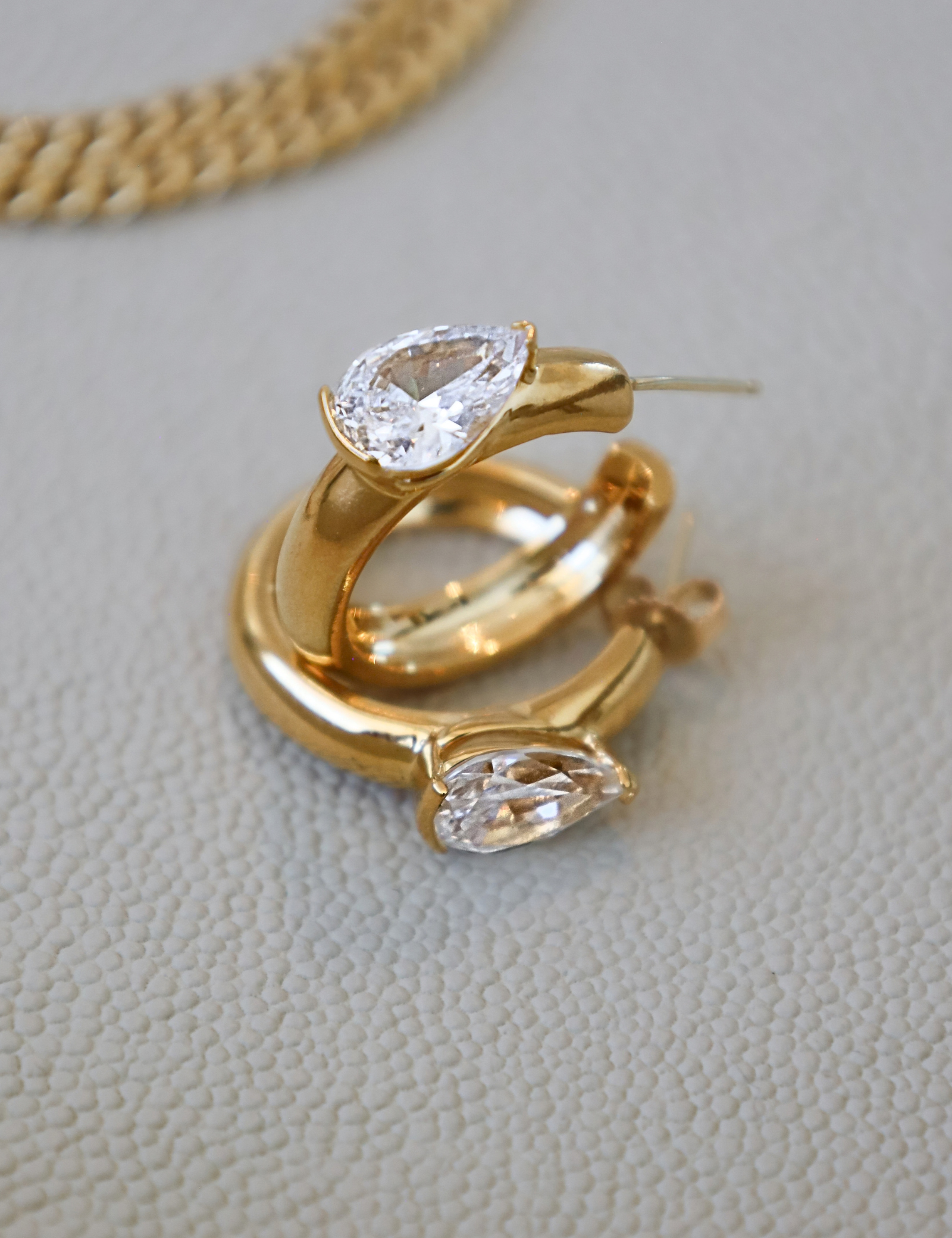 The Poise Hoop Earrings
