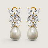 Marquise Flower with Pearl Drop (10.5 TCW)