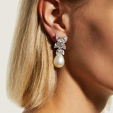 Marquise Flower with Pearl Drop (10.5 TCW)