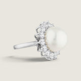 15MM PEARL WITH STONES AROUND