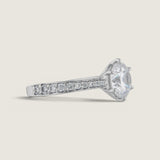 2CT 6 PRONG SET SOLITIARE
