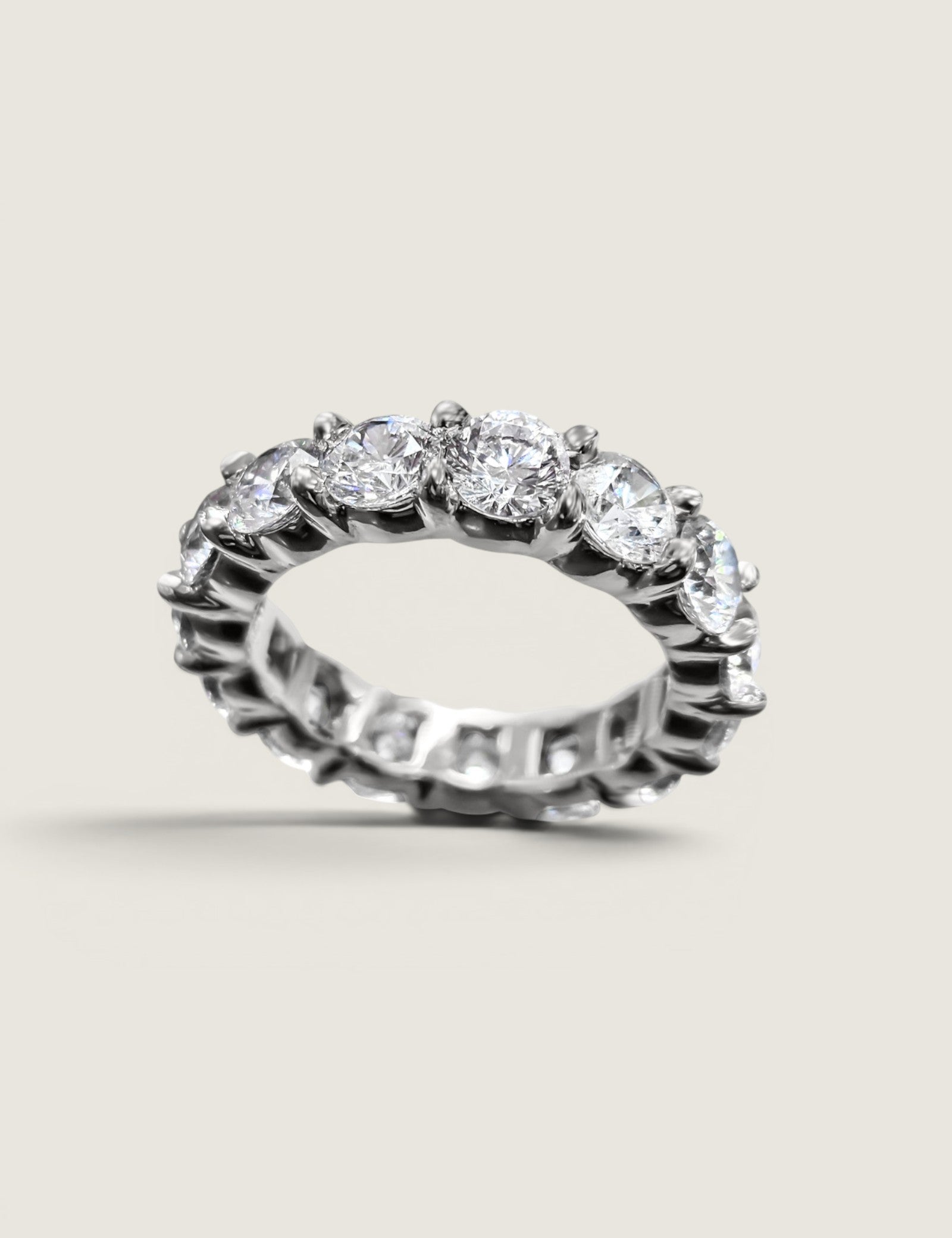 Eternal Brilliance Round Eternity Band (6.5-8TCW)
