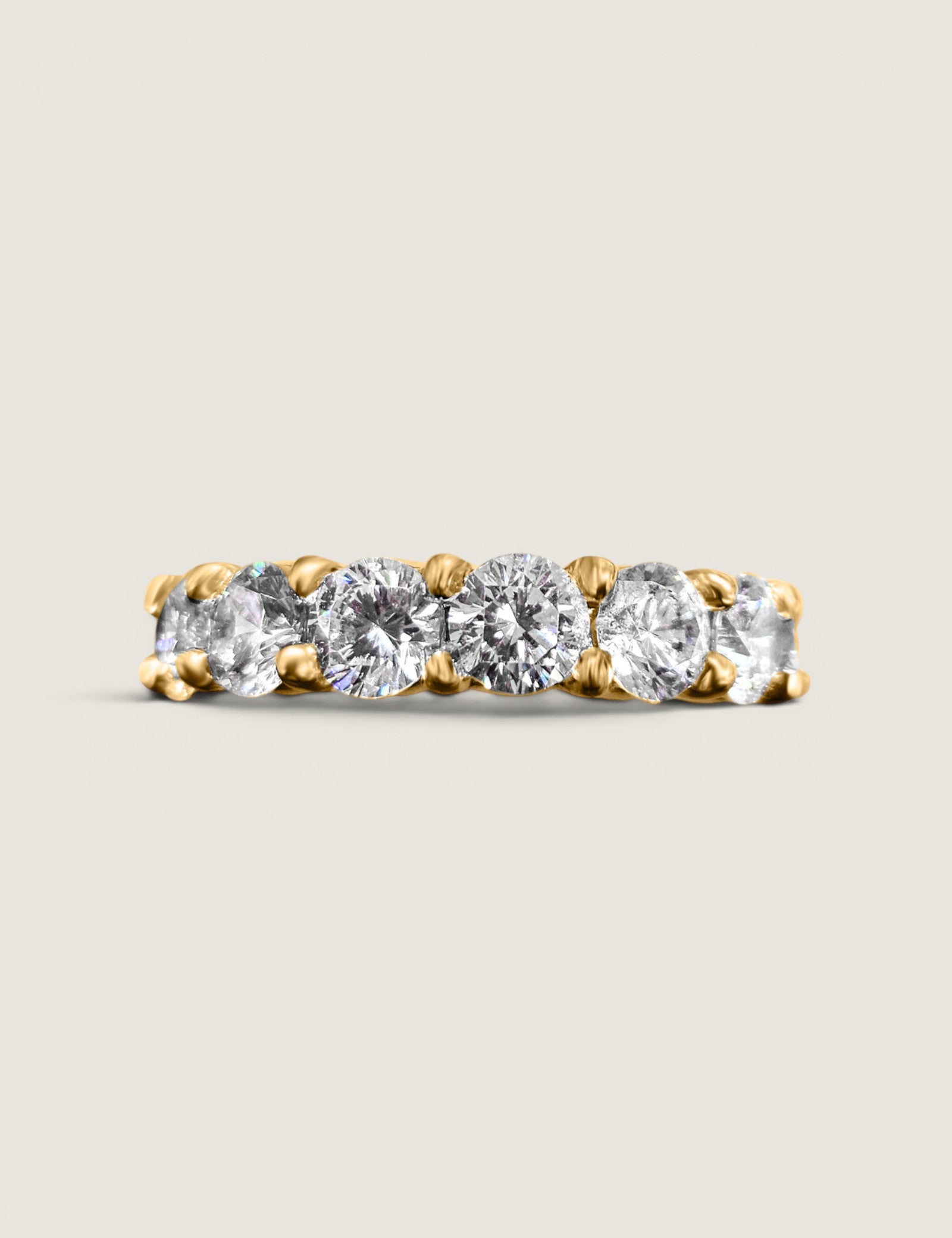 Eternal Brilliance Round Eternity Band (6.5-8TCW)