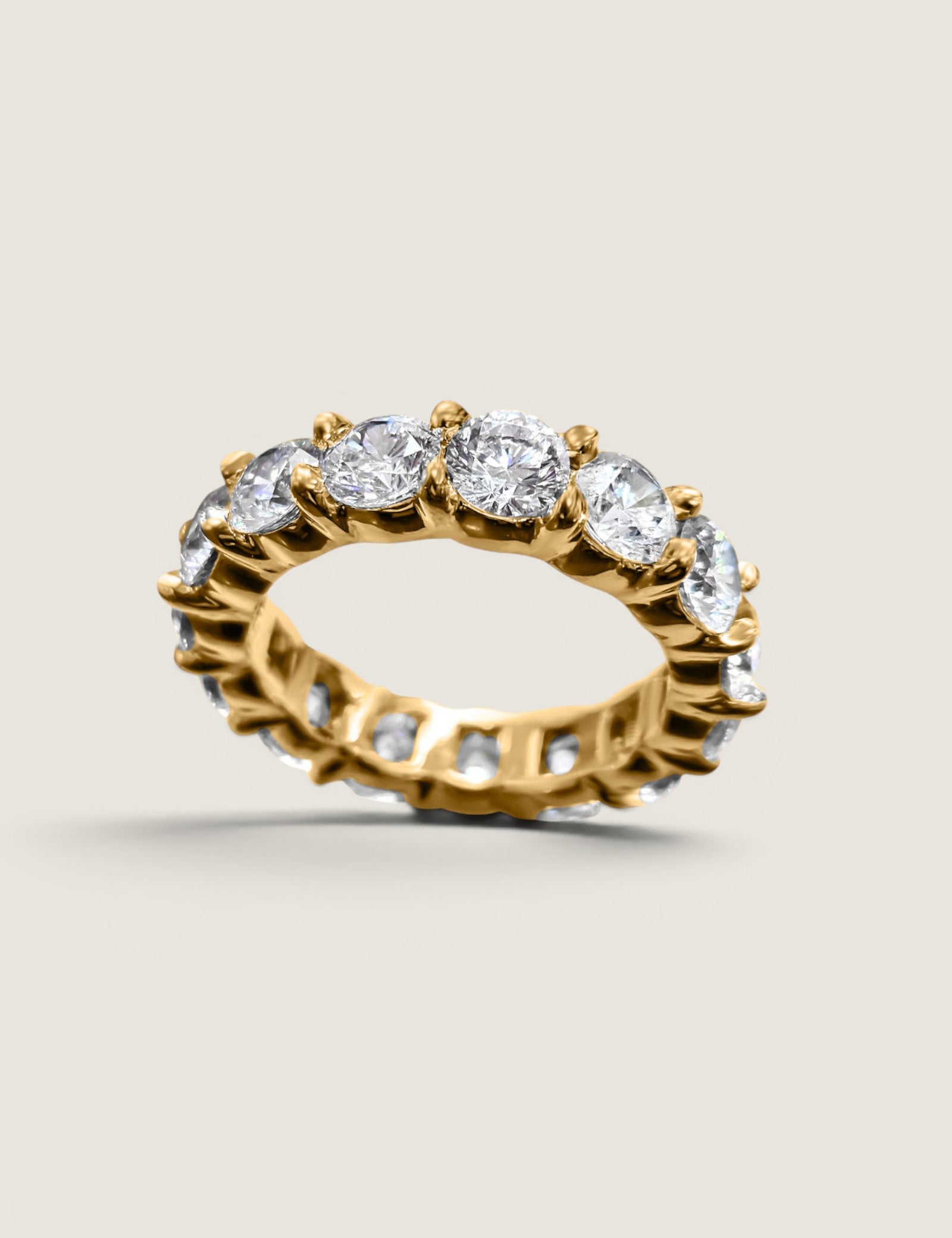 Eternal Brilliance Round Eternity Band (6.5-8TCW)
