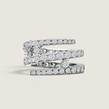 Swirl Eternity Ring(4.1TCW)