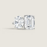Toi et Moi Oval & Emerald Cut Ring (10.5 TCW)