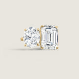 Toi et Moi Oval & Emerald Cut Ring (10.5 TCW)