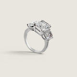 7 Carat Cushion Cut with 2 Carat Cushion Cut Sides
