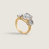 7 Carat Cushion Cut with 2 Carat Cushion Cut Sides