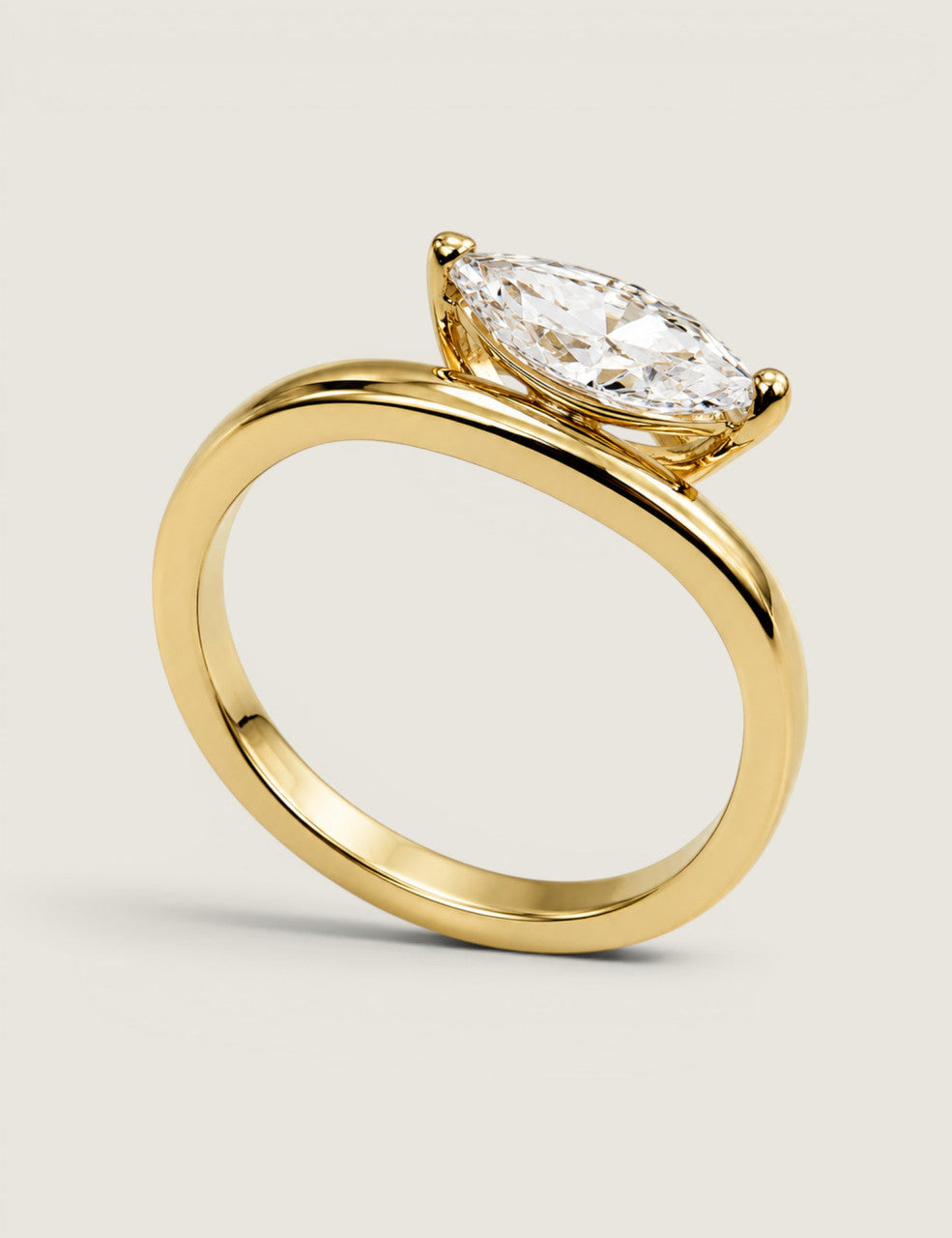 The Embrace Marquise Ring