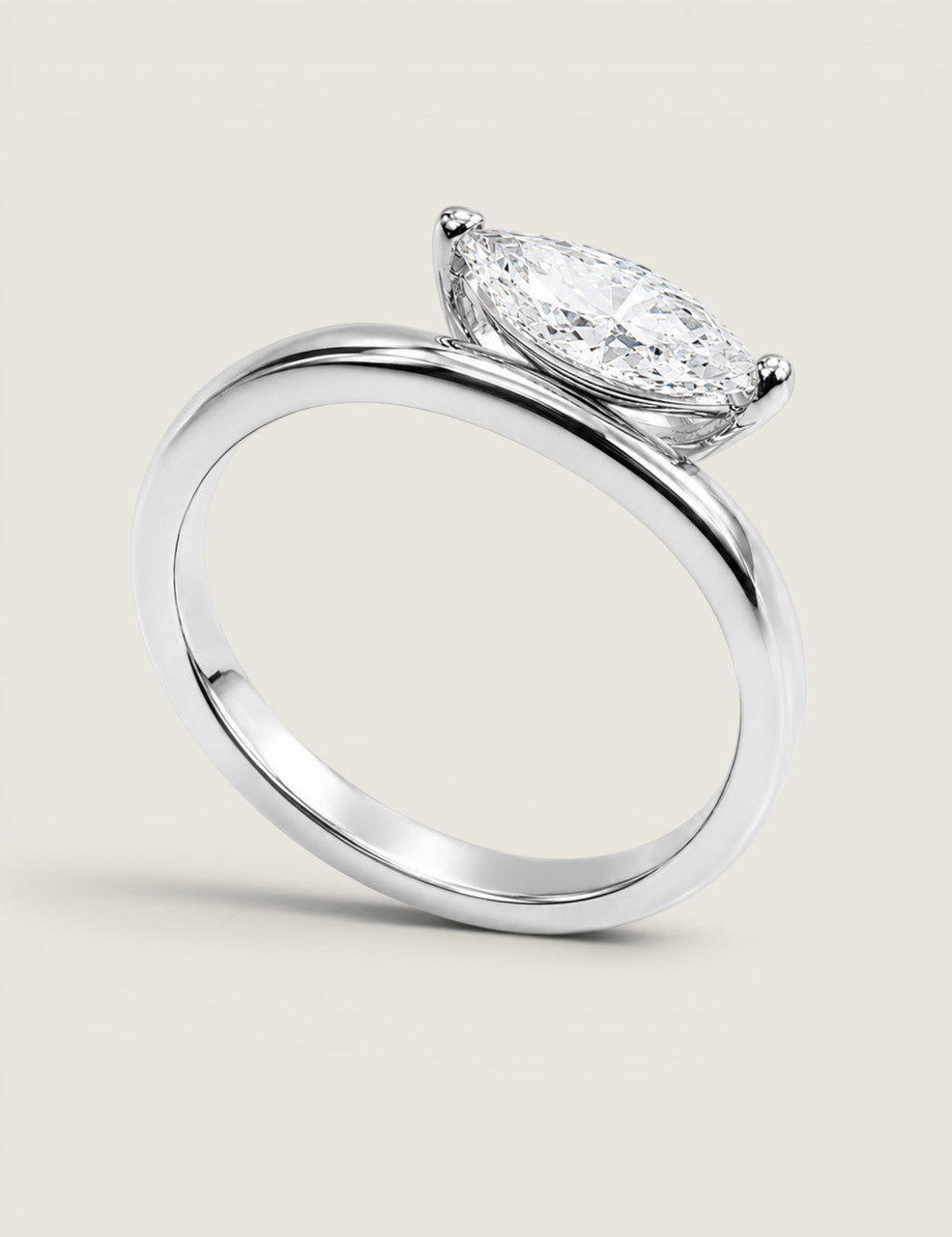 The Embrace Marquise Ring