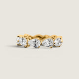 The Evermore Pear Eternity Band (5.5 TCW)